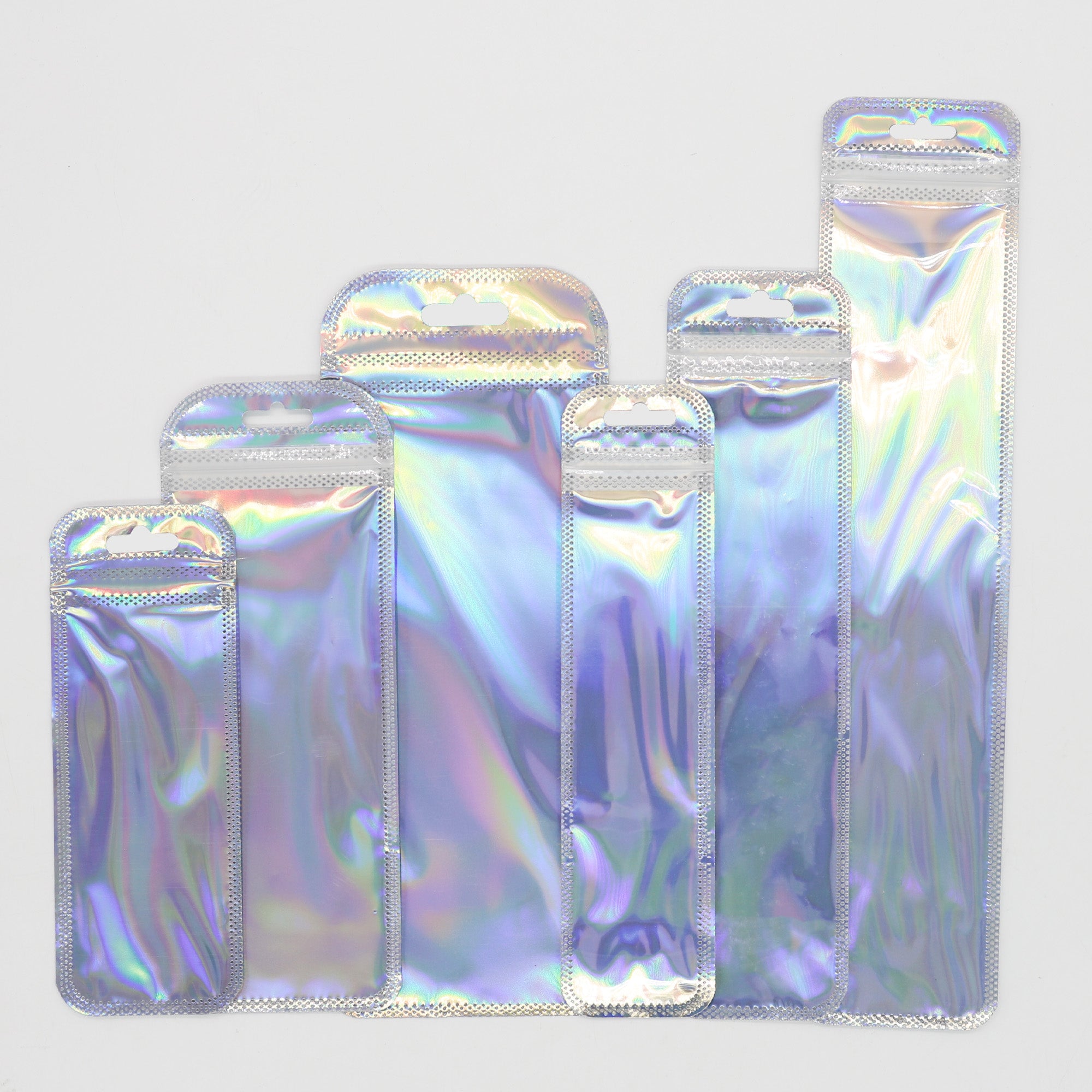 Reusable Flat Zipper Seal Bags – Half Diamond Pattern