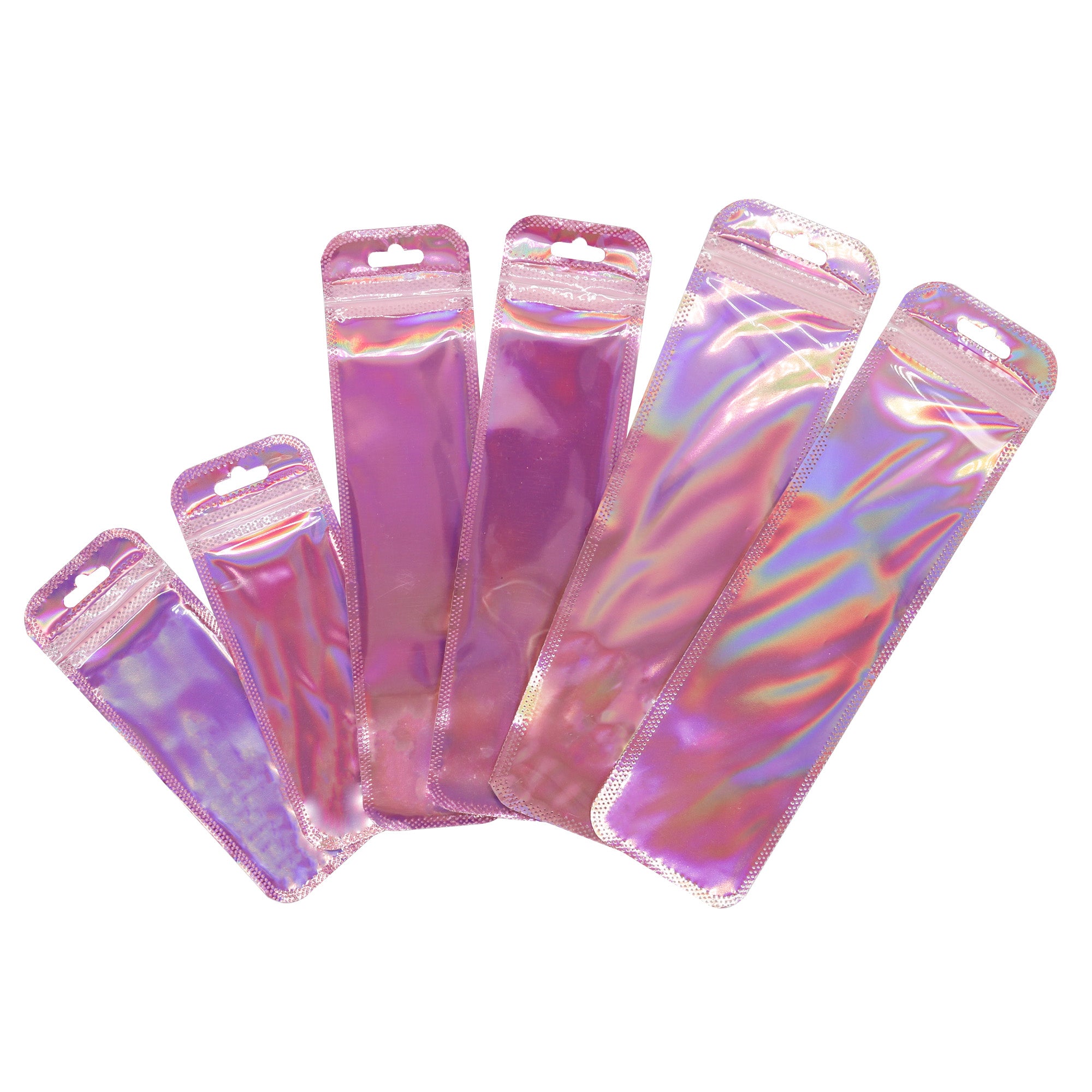 Reusable Flat Zipper Seal Bags – Kaleidoscope Holographic Reusable Flat Zipper Seal Bags – Kaleidoscope Holographic