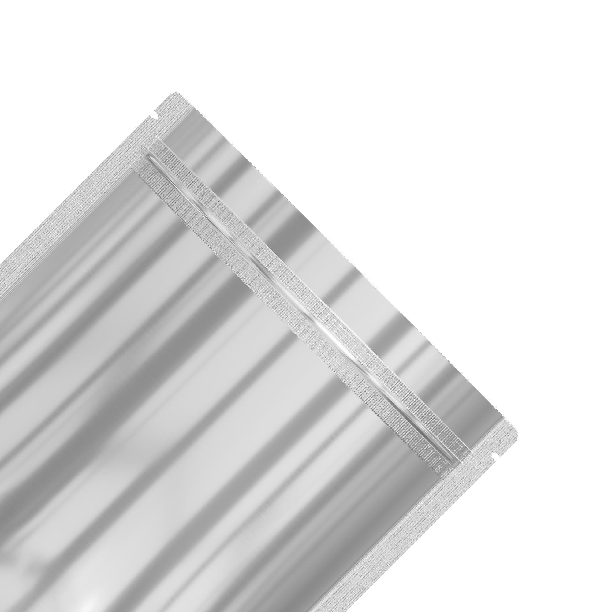 Reusable Flat Zipper Seal Bags – Single Side Clear & Silver Reusable Flat Zipper Seal Bags – Single Side Clear & Silver