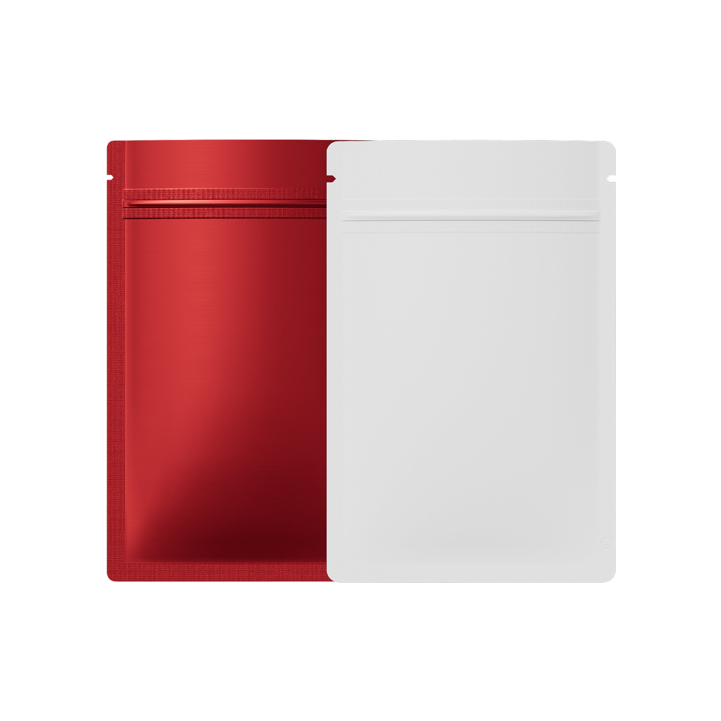 Reusable Flat Zipper Seal Bags – Single Side Matte Colored Reusable Flat Zipper Seal Bags – Single Side Matte Colored