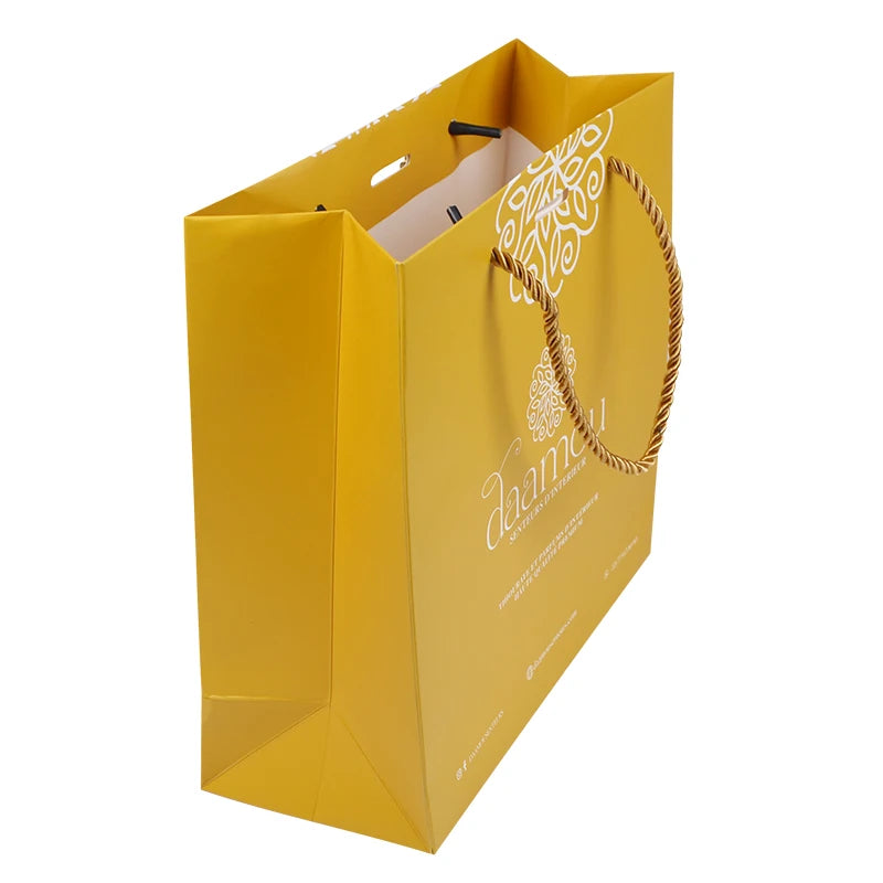 Gift Paper Package Own Logo Printed Art Paper Packaging Bags Gift Paper Package Own Logo Printed Art Paper Packaging Bags