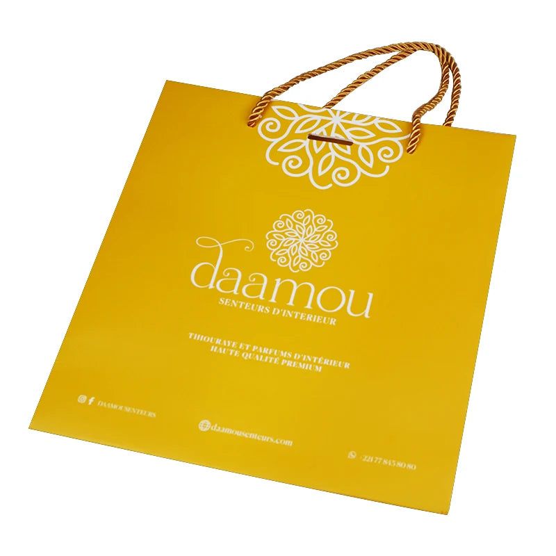Gift Paper Package Own Logo Printed Art Paper Packaging Bags Gift Paper Package Own Logo Printed Art Paper Packaging Bags