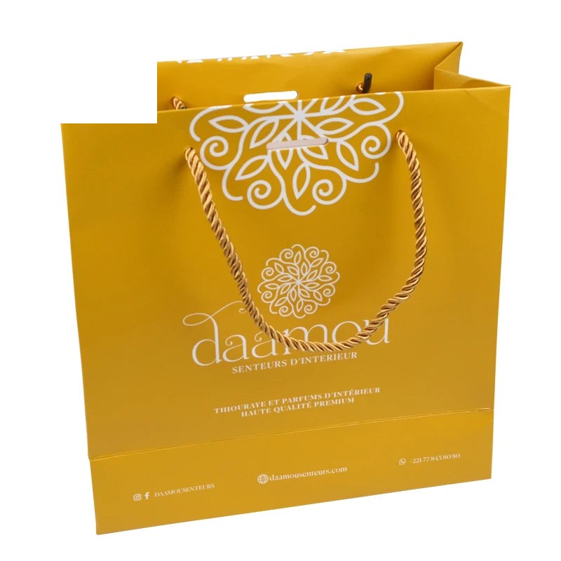 Gift Paper Package Own Logo Printed Art Paper Packaging Bags Gift Paper Package Own Logo Printed Art Paper Packaging Bags