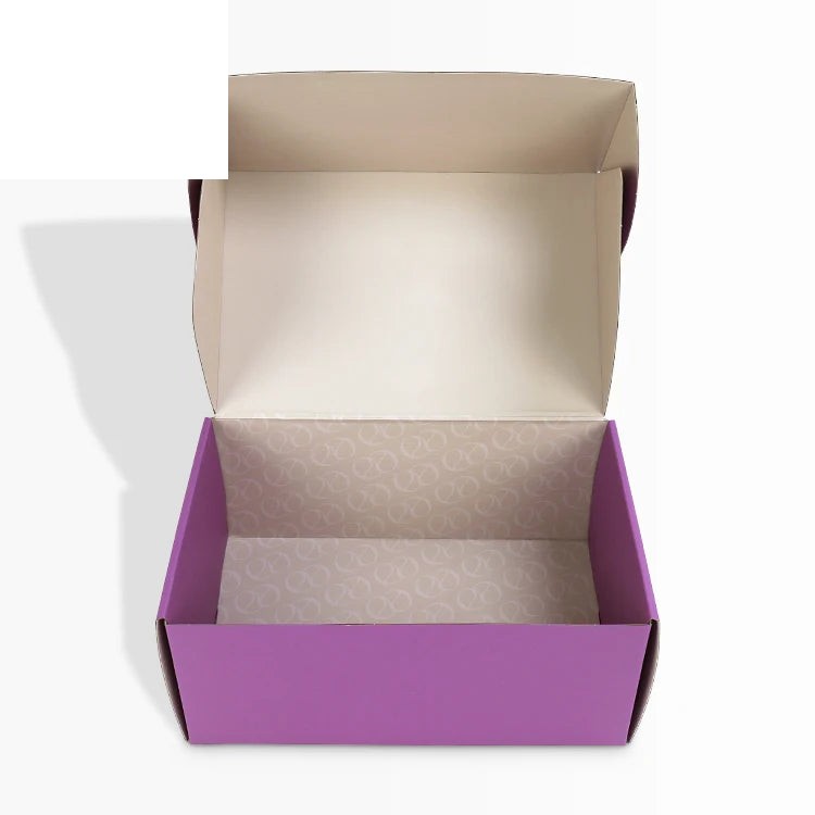 Gift Shipping Box Purple Color Custom Corrugated Mailer Gift Shipping Box Purple Color Custom Corrugated Mailer