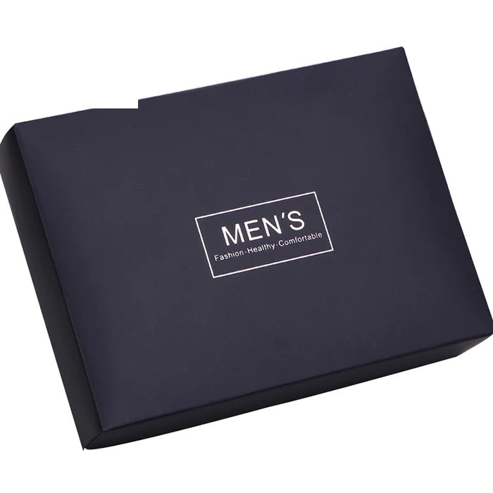 Luxury Customized Gift Art Pape Top and Base Black Box for