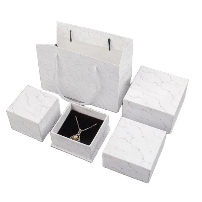 Luxury Customized Gift Jewelry Cardboard Packaging Top and
