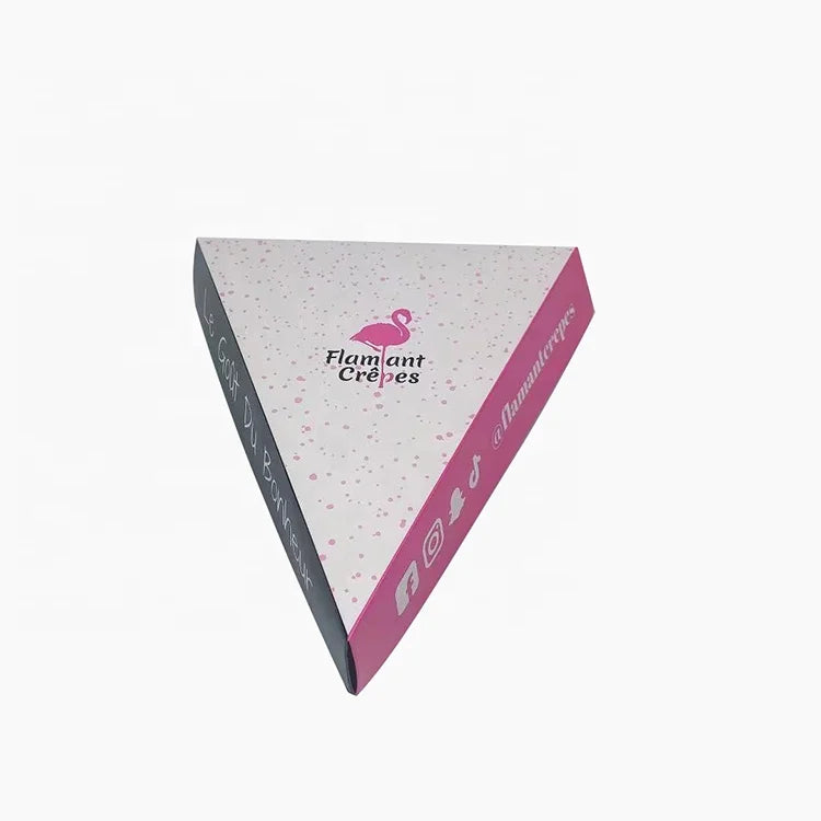 Recycled Food Grade Crepes Packaging Boxes With Your Logo Recycled Food Grade Crepes Packaging Boxes With Your Logo