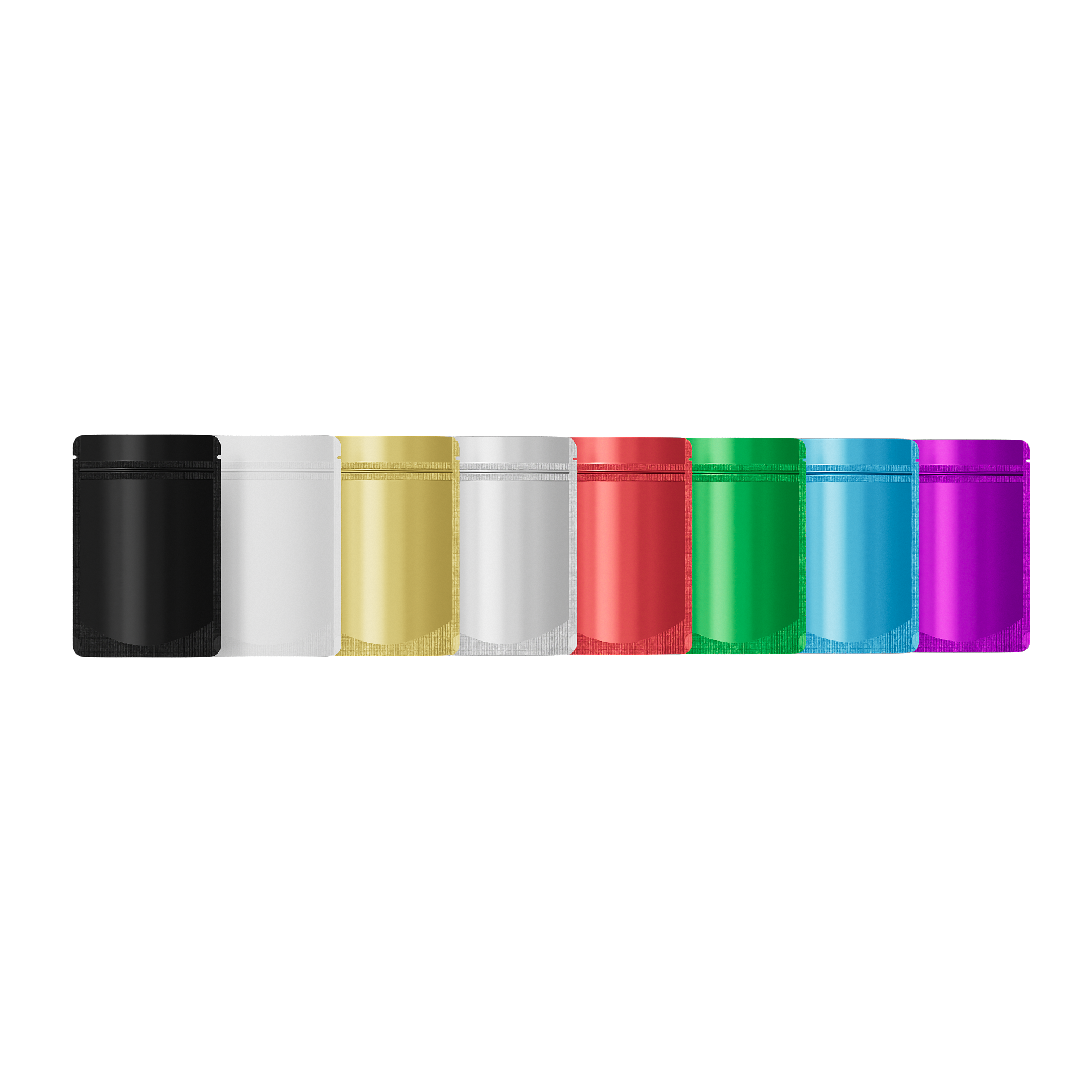 Single Side Matte Color Metallic Mylar Stand Strong Bags Single Side Matte Color Metallic Mylar Stand Strong Bags