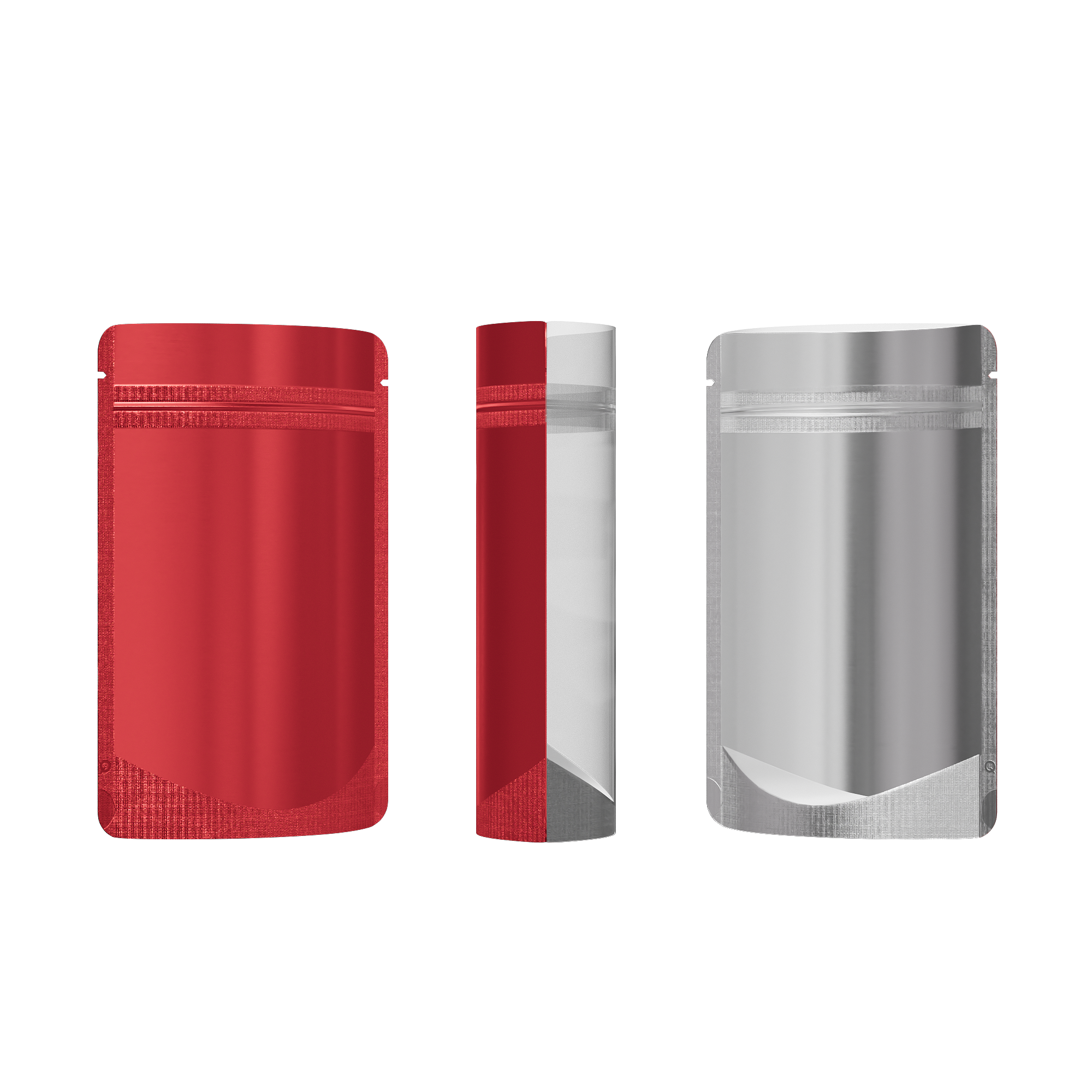 Single Side Matte Color Metallic Mylar Stand Strong Bags Single Side Matte Color Metallic Mylar Stand Strong Bags