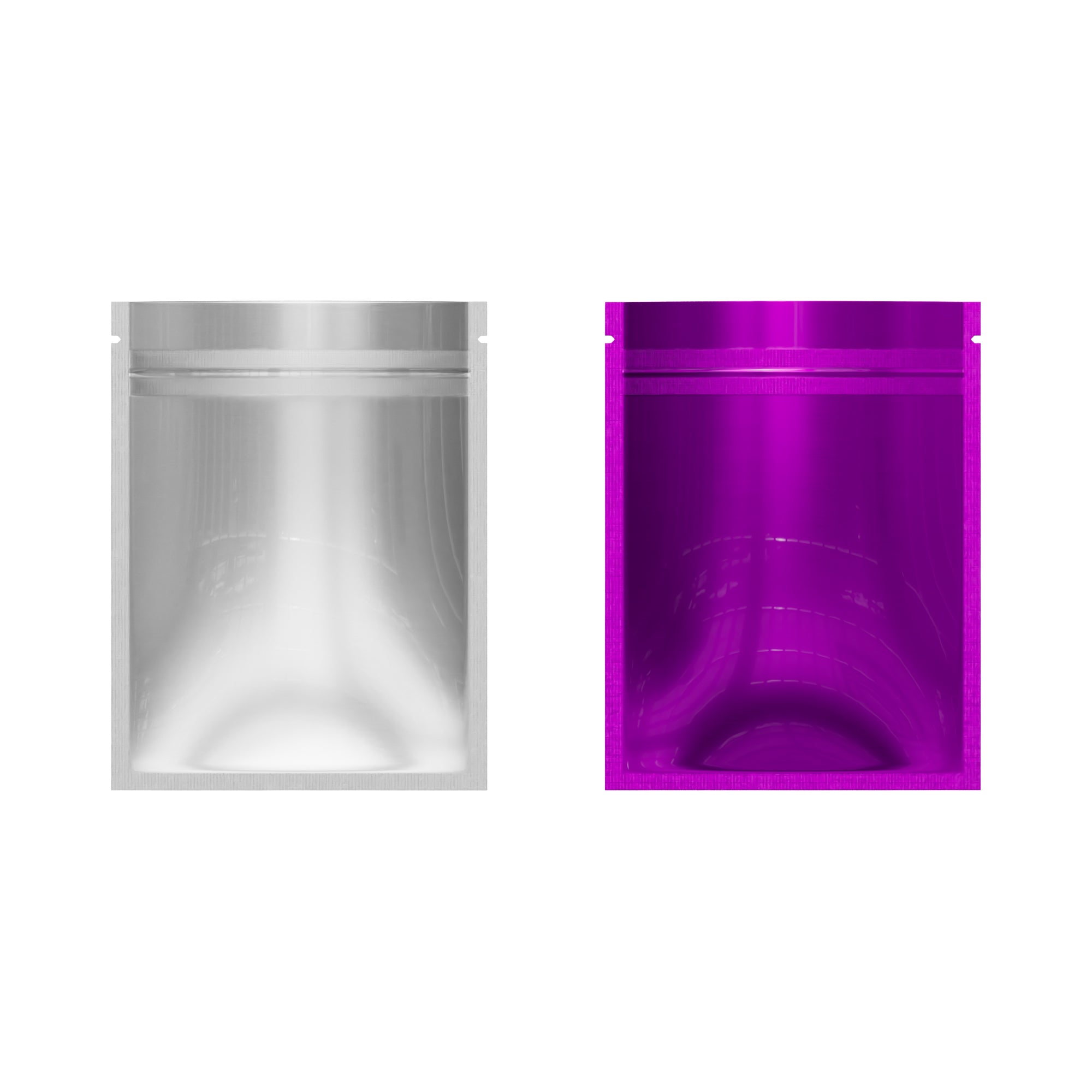 Single-Sided Glossy Deep Fuchsia Purple Mylar Foil Smell