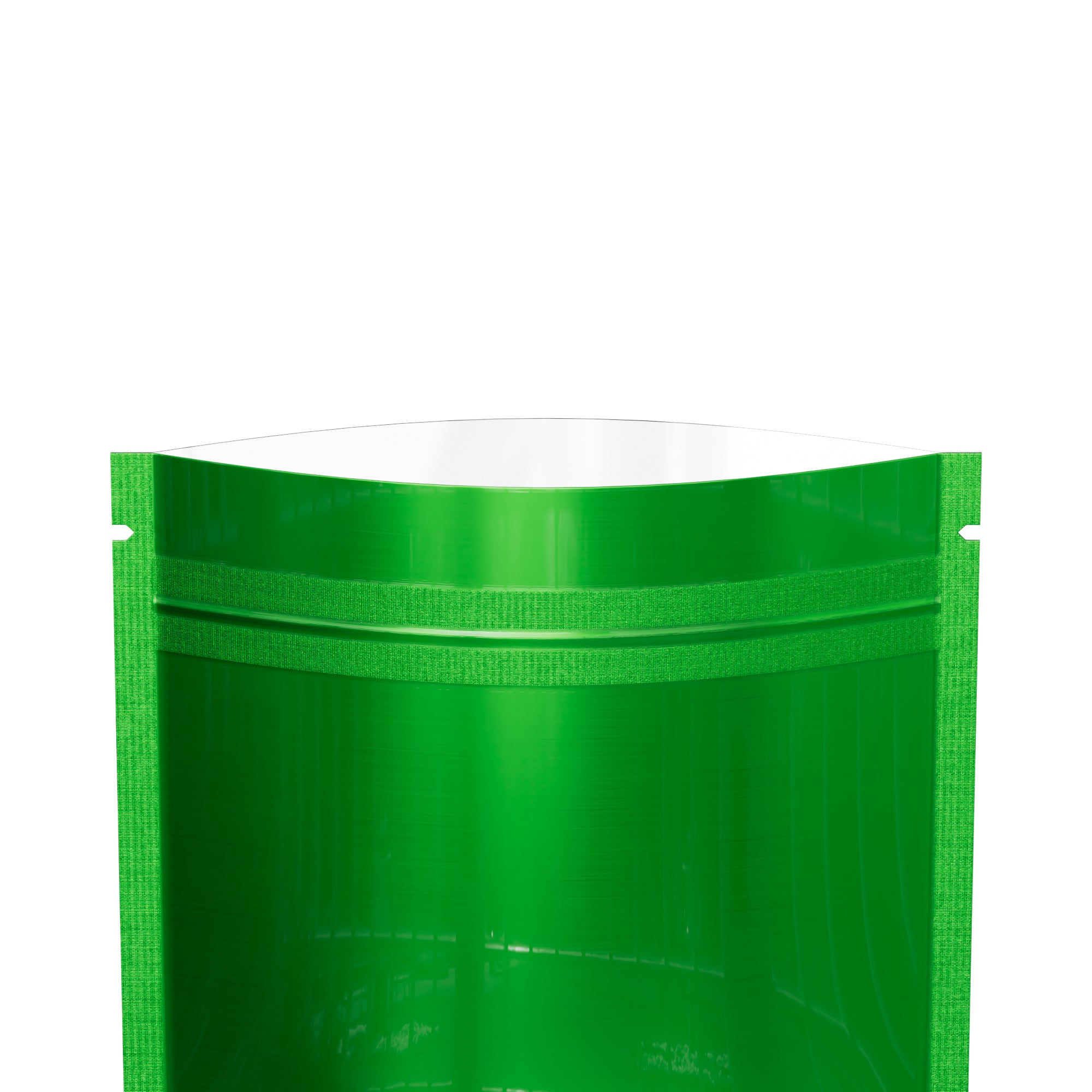 Single-Sided Glossy Forest Green Mylar Foil Smell Proof Flat Single-Sided Glossy Forest Green Mylar Foil Smell Proof Flat