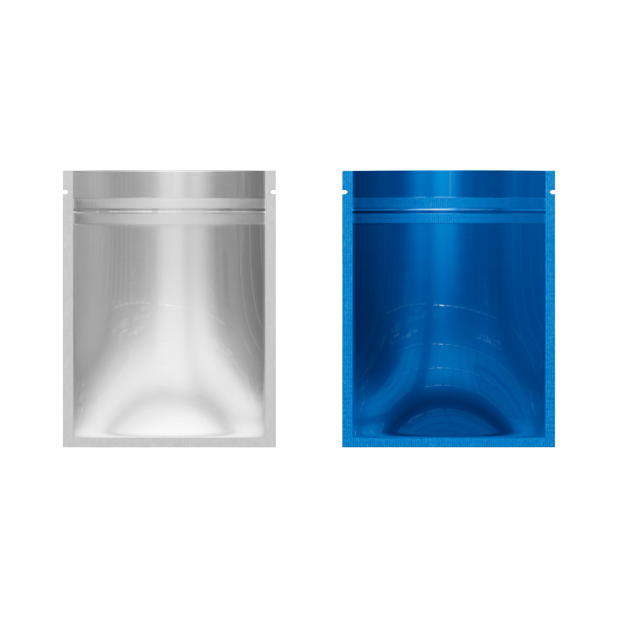Single-Sided Glossy Lapis Lazuli Blue Mylar Foil Smell Proof