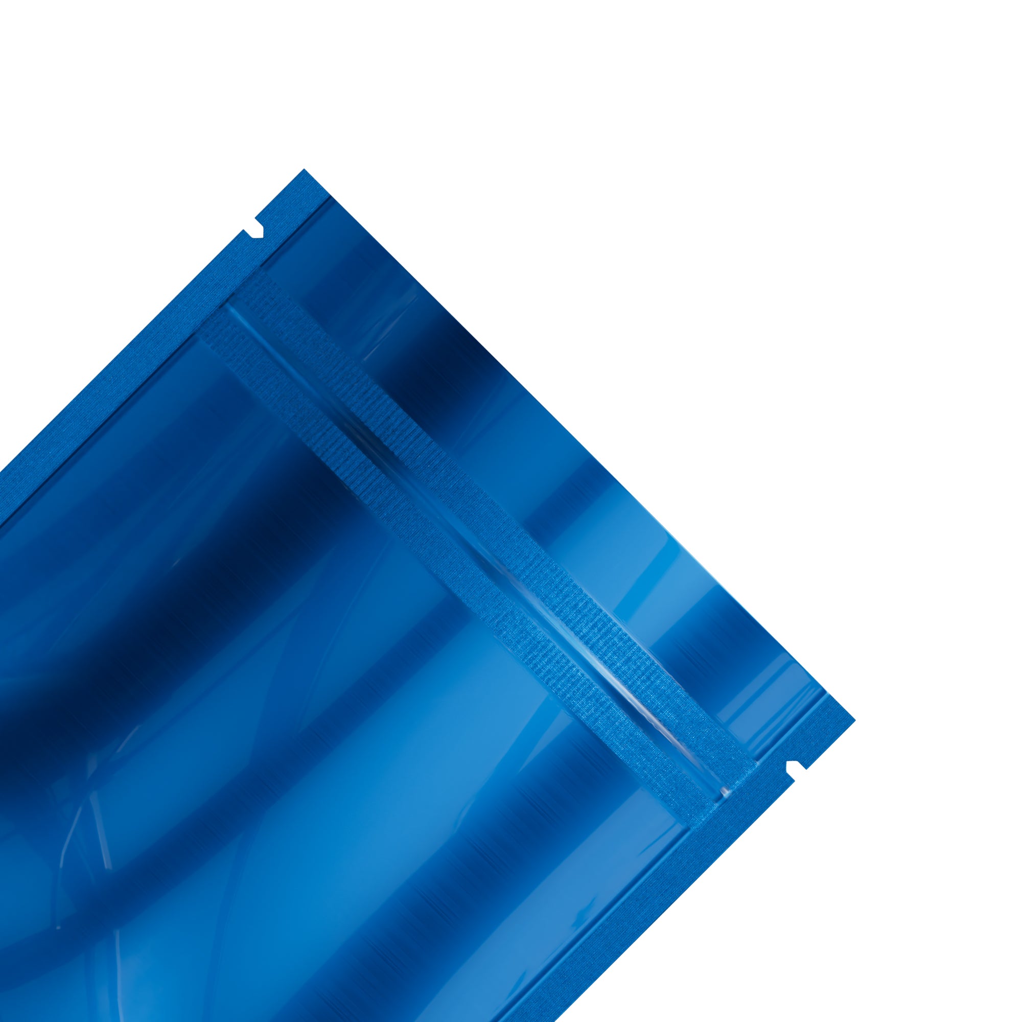 Single-Sided Glossy Lapis Lazuli Blue Mylar Foil Smell Proof Single-Sided Glossy Lapis Lazuli Blue Mylar Foil Smell Proof