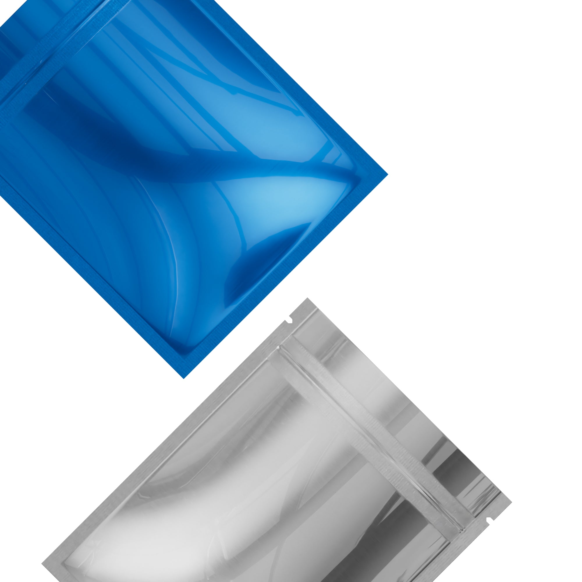 Single-Sided Glossy Lapis Lazuli Blue Mylar Foil Smell Proof Single-Sided Glossy Lapis Lazuli Blue Mylar Foil Smell Proof