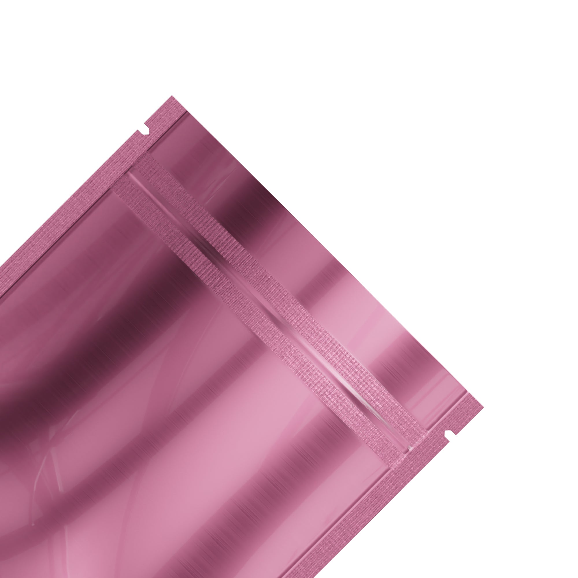 Single-Sided Glossy Muted Pink Mylar Foil Smell Proof Flat Single-Sided Glossy Muted Pink Mylar Foil Smell Proof Flat