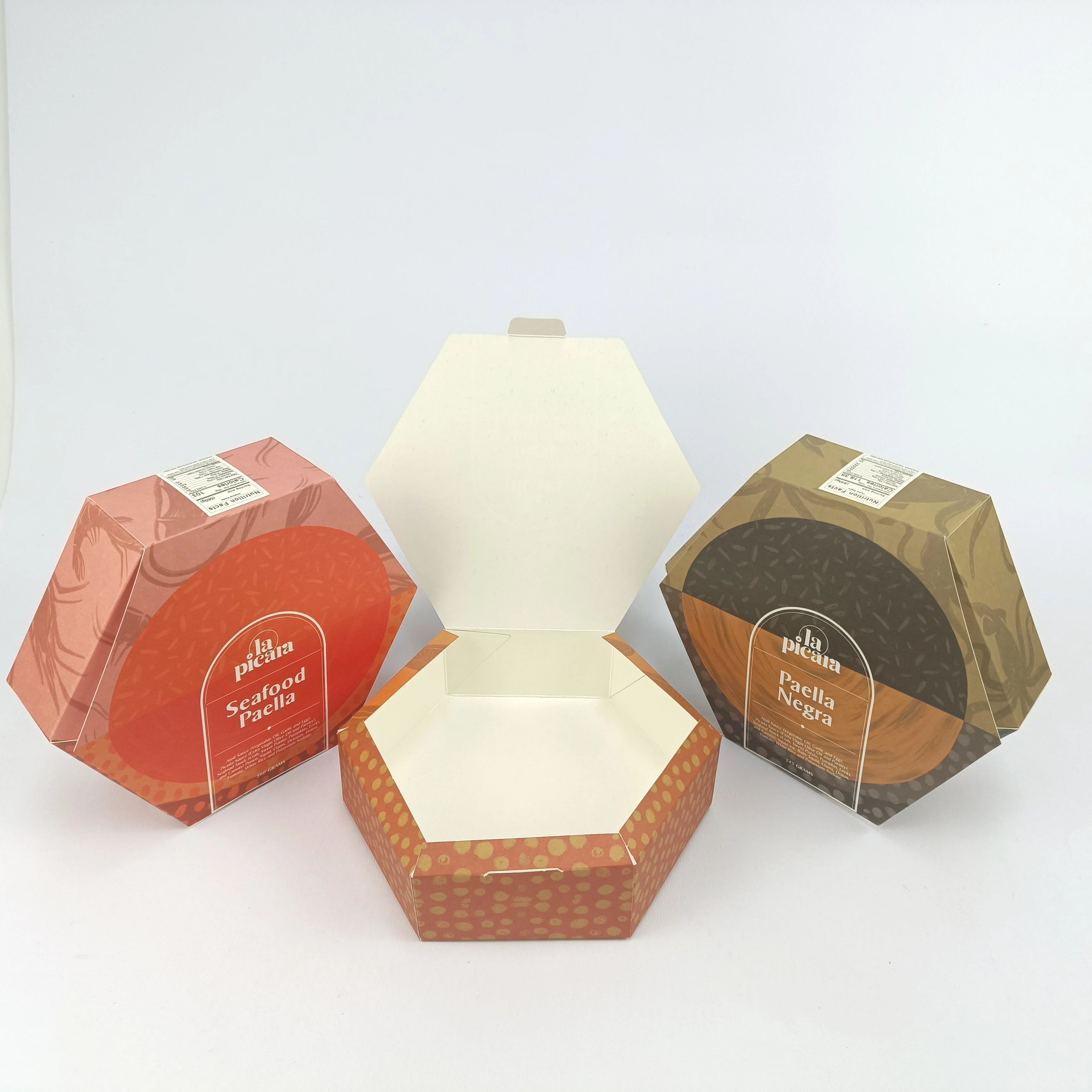 Custom logo Fried Rice Packaging Box Seafood Custom logo Fried Rice Packaging Box Seafood