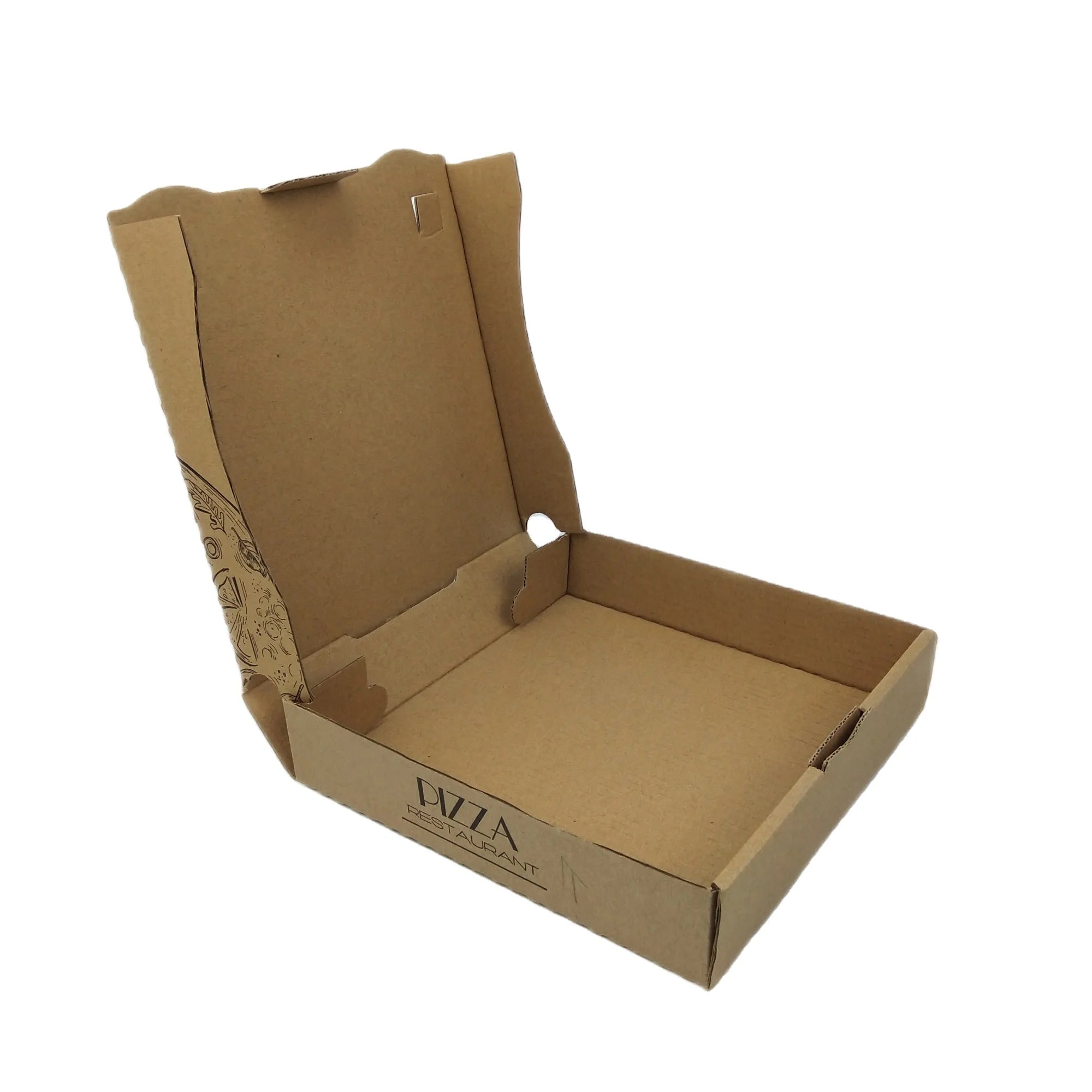 Custom logo Full Color Book Shape Pizza Packaging Custom logo Full Color Book Shape Pizza Packaging