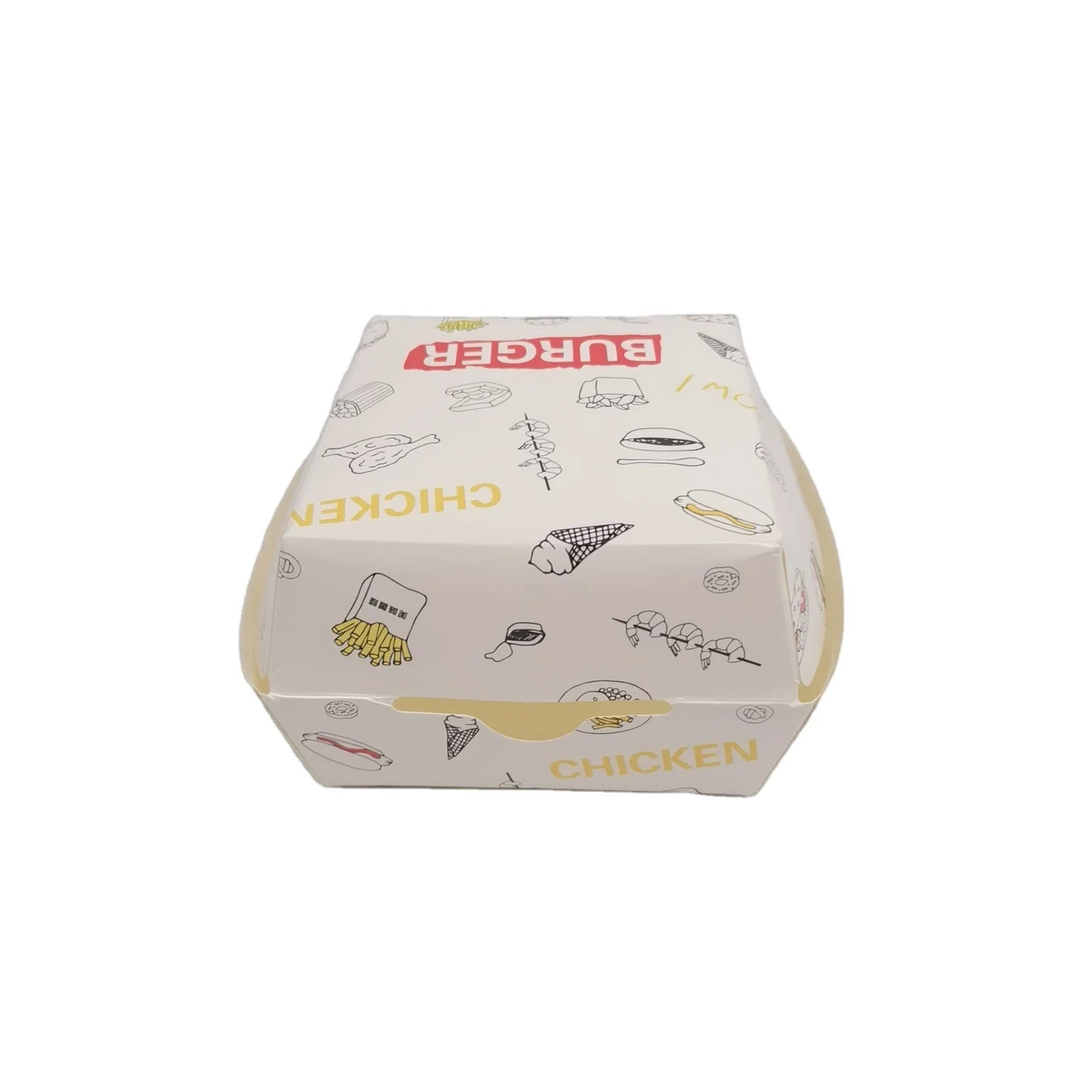 Custom logo Printed Hamburger Box Custom logo Printed Hamburger Box
