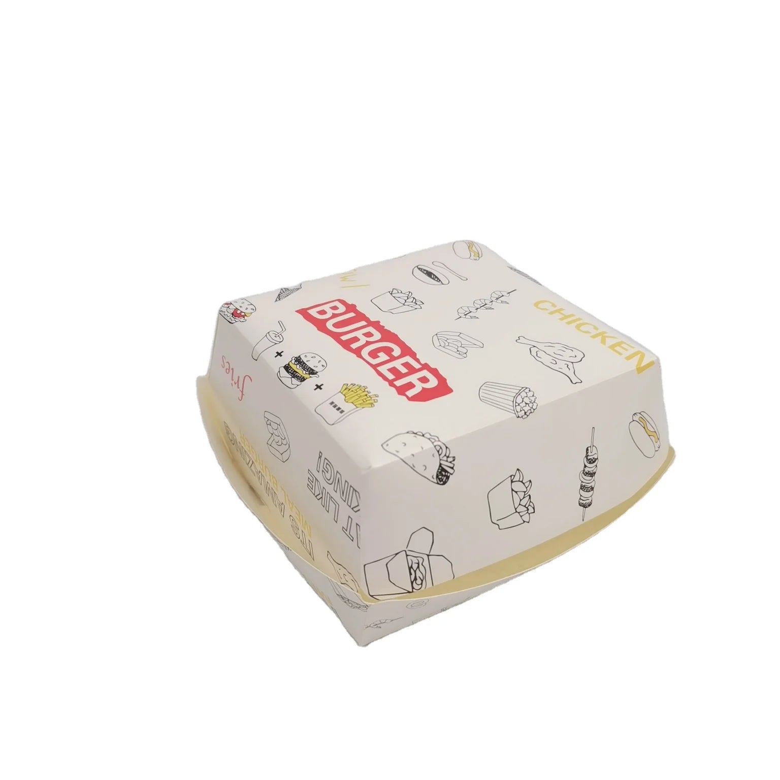 Custom logo Printed Hamburger Box Custom logo Printed Hamburger Box
