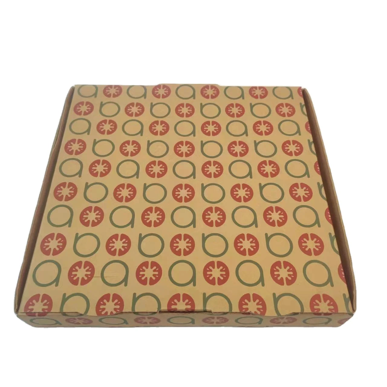 Customized Both Sides Print Brown Kraft Corrugated