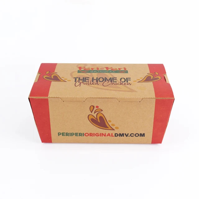 Customized Printed Logo Kraft Paper Box Fried Customized Printed Logo Kraft Paper Box Fried