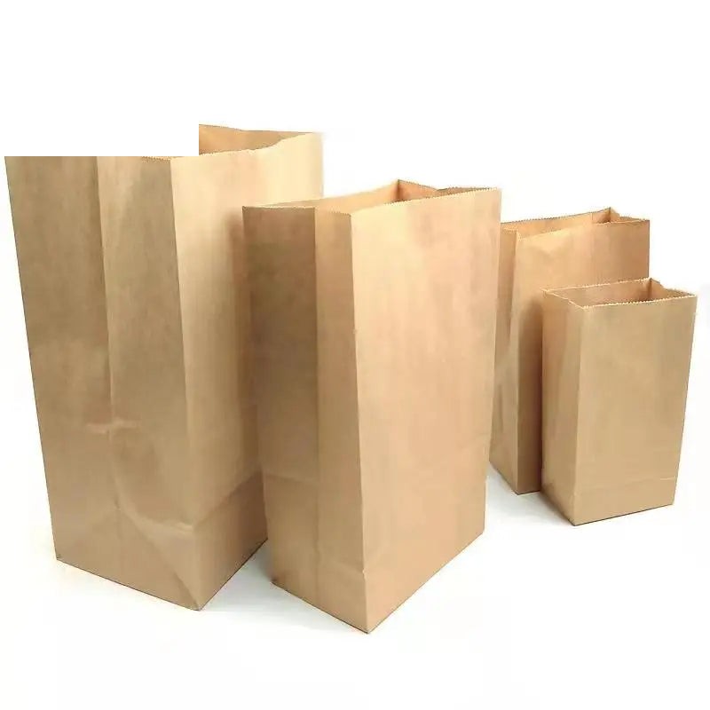 Disposable Portable Paper Bag for Food Packaging