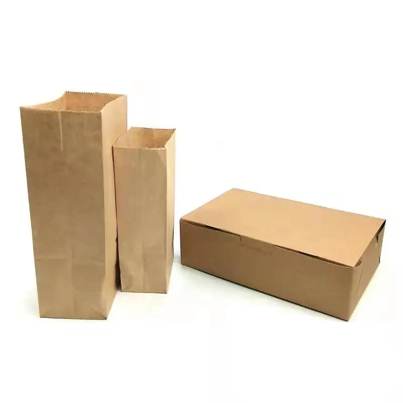 Disposable Portable Paper Bag for Food Packaging Disposable Portable Paper Bag for Food Packaging