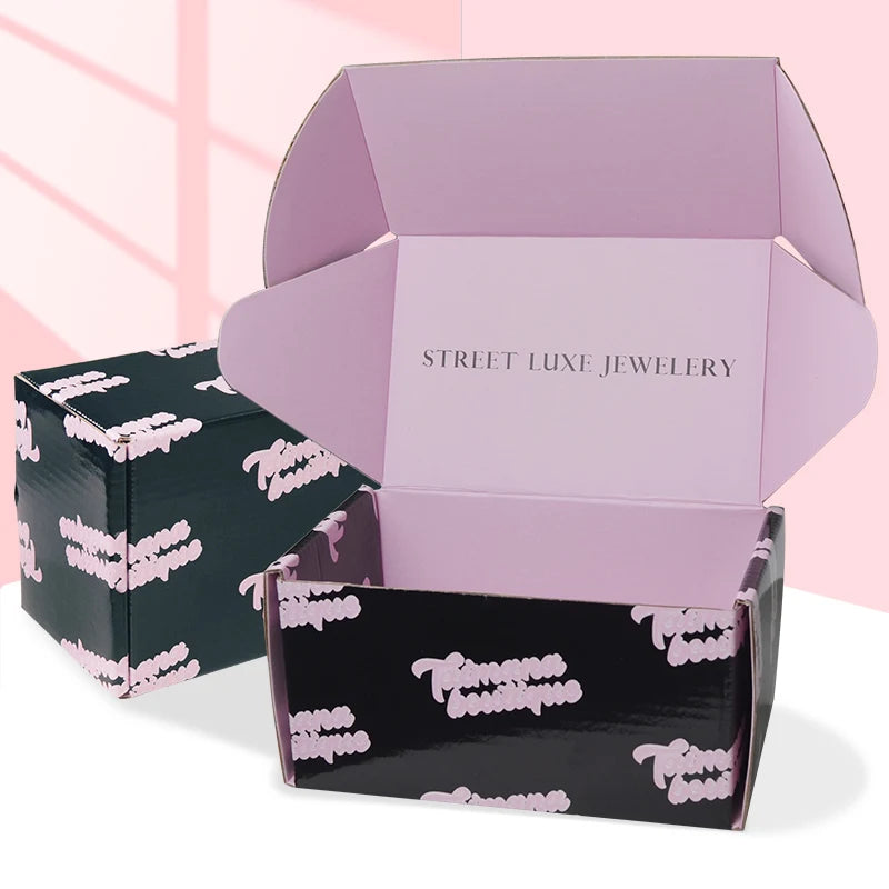 Customized Gift Corrugated Black Customized Gift Corrugated Black