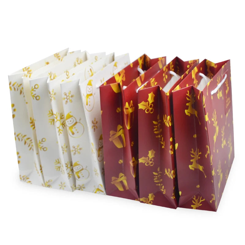 Luxury Art Paper Gift Bag Custom Durable Colorful