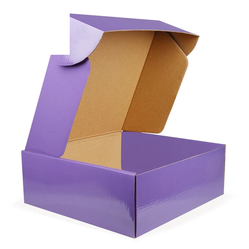 Luxury Exquisite Customized Gift Corrugated Purple Luxury Exquisite Customized Gift Corrugated Purple