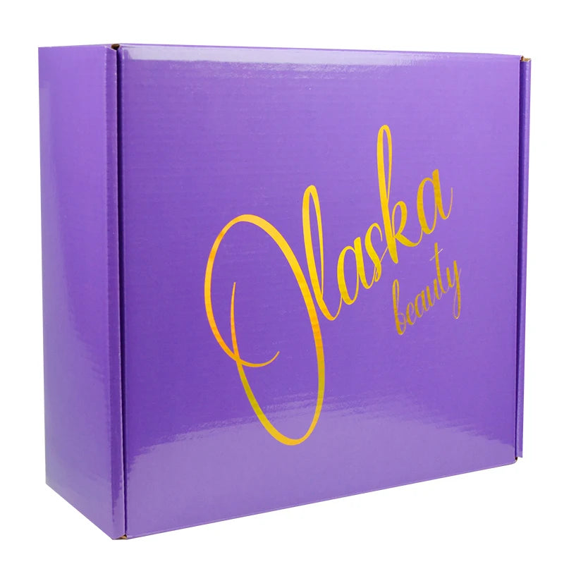 Luxury Exquisite Customized Gift Corrugated Purple Luxury Exquisite Customized Gift Corrugated Purple