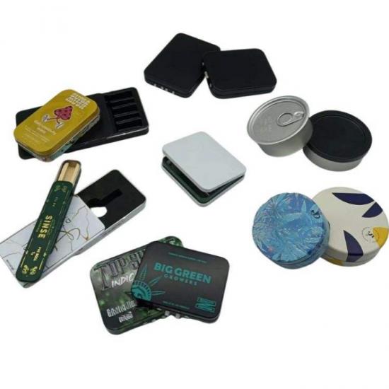 0.5 Gram Roll Tin Multiple Packaging Child Proof Tin Box for