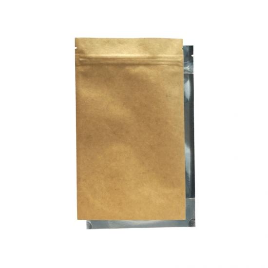 1/2 Ounce Mylar Barrier Bags Kraft/Clear