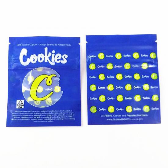 1/8 ounce Pouch Flower Dry Herb 3.5 Grams Blue Cookies Bag 1/8 ounce Pouch Flower Dry Herb 3.5 Grams Blue Cookies Bag