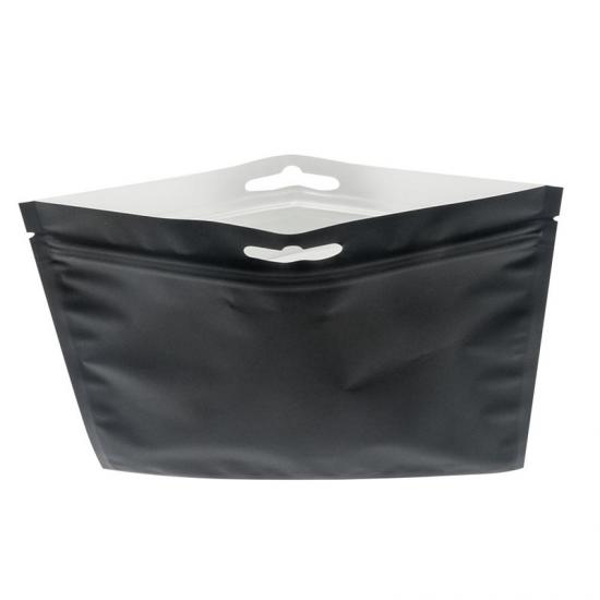 1/8oz Child Resistant Zipper Black Smell Proof Mylar Bag 1/8oz Child Resistant Zipper Black Smell Proof Mylar Bag