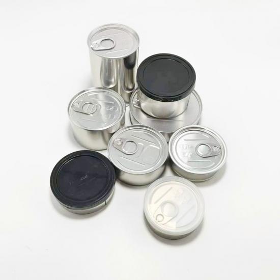 100ml 3.5 Gram Dry Herb Storage Press in Hand Seal Tin Can 100ml 3.5 Gram Dry Herb Storage Press in Hand Seal Tin Can