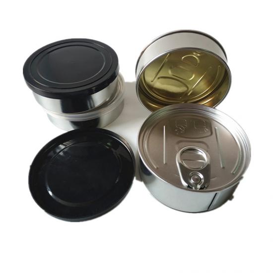 100ml Aluminium Cosmetic Pot Jar Tin Box with easy pull Lid 100ml Aluminium Cosmetic Pot Jar Tin Box with easy pull Lid