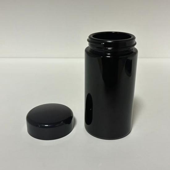 100ml Black Violet Glass Jar UV Protection Glass Jars 100ml Black Violet Glass Jar UV Protection Glass Jars