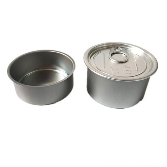 100ml custom design hand sealableing ring pull tin box for