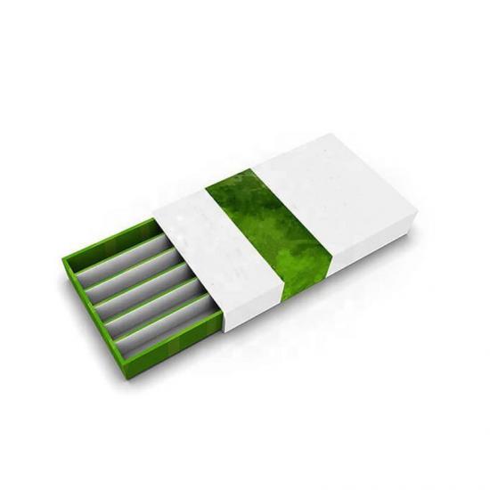 109mm Pre-roll Paper Box Child Proof Button Lock Kraft Paper 109mm Pre-roll Paper Box Child Proof Button Lock Kraft Paper