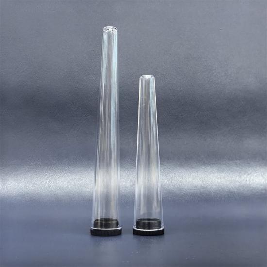 112mm Clear PS Cone Shape Tube Pre Roll Packaging Plastic 112mm Clear PS Cone Shape Tube Pre Roll Packaging Plastic