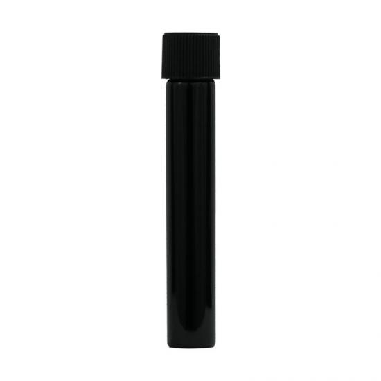 120 mm Glass Pre-Roll Tubes Child Resistant Black Color 120 mm Glass Pre-Roll Tubes Child Resistant Black Color