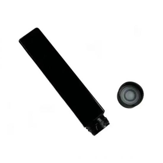 125mm Black PET Pre-roll Plastic Tube with 22mm Child 125mm Black PET Pre-roll Plastic Tube with 22mm Child