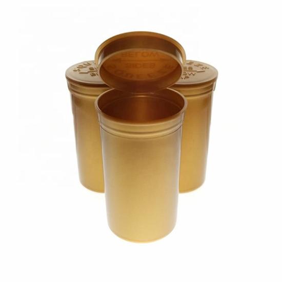 13/19/30 Dram Reusable Plastic Custom Weed Squeeze Pop Top 13/19/30 Dram Reusable Plastic Custom Weed Squeeze Pop Top
