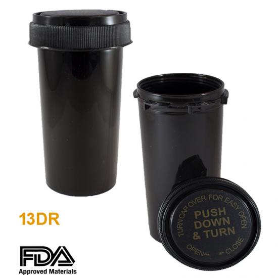 13 dram Reversible Cap Vials Dual-Purpose Bottles