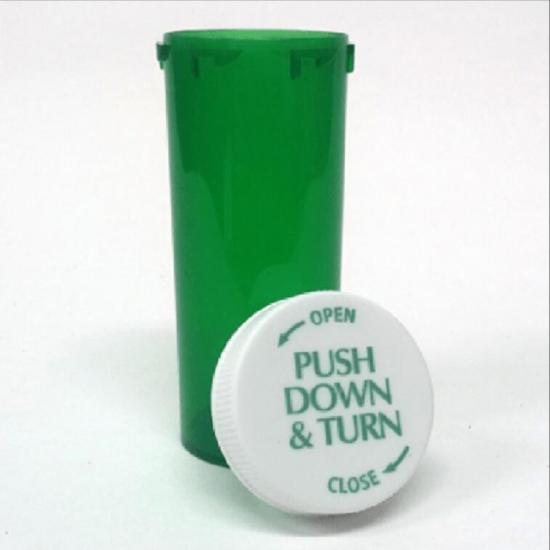 13dr Child-Resisitant Push Down and Turn Cap Medicine Vials 13dr Child-Resisitant Push Down and Turn Cap Medicine Vials