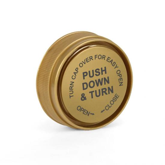 16 dram Reverse Cap Vials with Child Resistant Approval