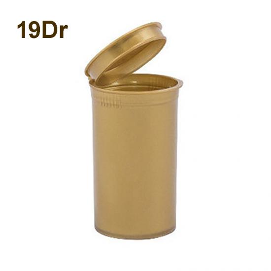19Drams/ 2.38 oz Opaque Transparent Clear SqueezeTops Pop