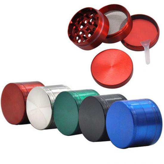 2.4 Inch Herb Mill 4-Piece Aluminium Spice Mill Herb Grinder
