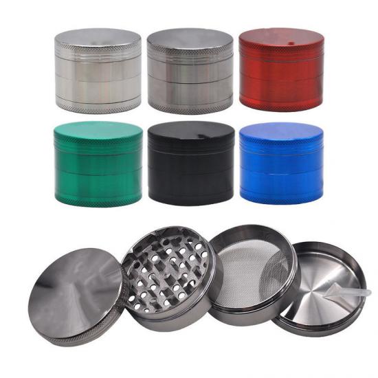 2.4 Inch Herb Mill 4-Piece Aluminium Spice Mill Herb Grinder 2.4 Inch Herb Mill 4-Piece Aluminium Spice Mill Herb Grinder